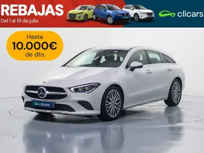 Usado Mercedes CLA220 Shooting Brake 190 CV (139 kW) 2021 Blanco Familiar