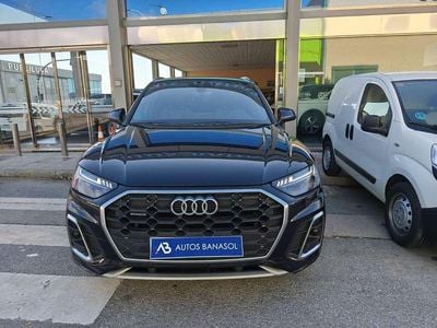 Usado Audi Q5 S-Line 204 CV (150 kW) 2021 Negro SUV