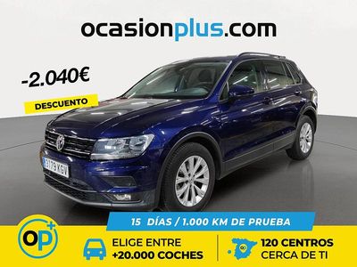 Azul Usado 2018 VW Tiguan Edition SUV | 17.990 € (Precio justo)