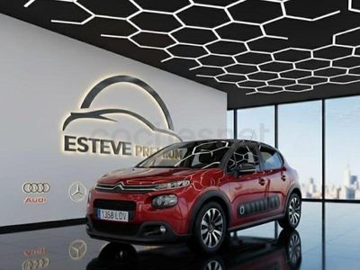 Usado Citroën C3 Feel 83 CV (61 kW) 2020 Granate Utilitario