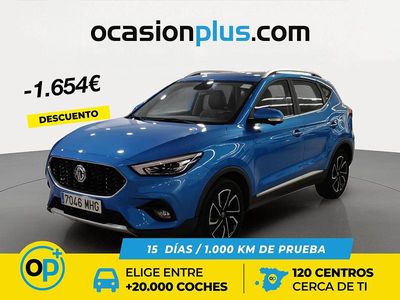 Usado MG ZS Luxury 111 CV (81 kW) 2023 Azul SUV