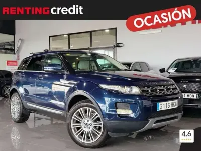 Usado Land Rover Range Rover evoque Dynamic 150 CV (110 kW) 2012 Azul SUV