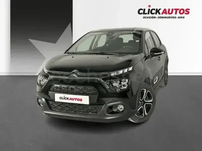 Usado Citroën C3 PureTech 83 CV (61 kW) 2024 Negro Berlina