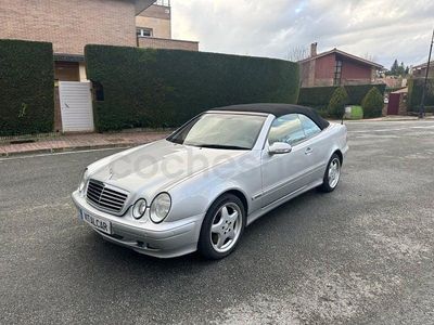 Usado Mercedes CLK430 Elegance 279 CV (205 kW) 2000 Gris / plata Descapotable