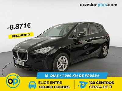 Negro Usado 2022 BMW 218 Active Tourer Monovolumen | 23.450 € (Precio justo)