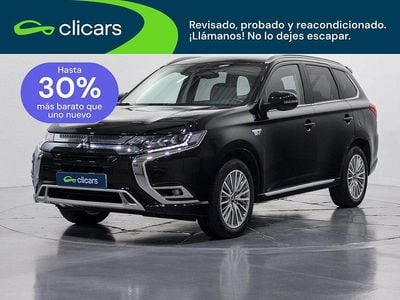 Usado Mitsubishi Outlander P-HEV 224 CV (164 kW) 2021 Negro SUV