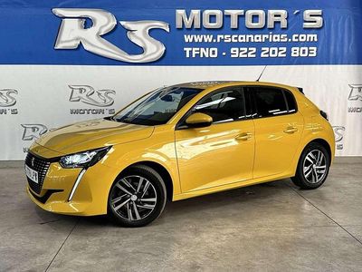 Amarillo Usado 2021 Peugeot 208 Allure Utilitario | 13.990 € (Un poco caro)