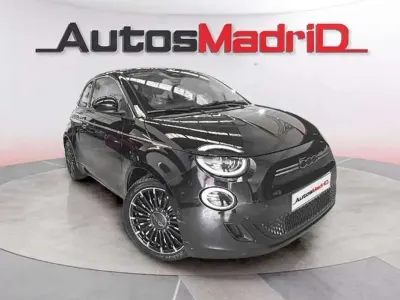Usado Fiat 500e La Prima 86 kW (118 CV) 2021 Negro Berlina
