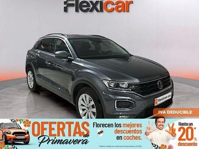 Usado VW T-Roc Advance 110 CV (80 kW) 2021 Gris SUV