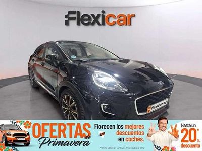 Usado Ford Puma Titanium 120 CV (88 kW) 2021 Negro SUV