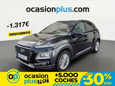 Usado Hyundai Kona 120 HP (88 kW) 2019 Preto SUV