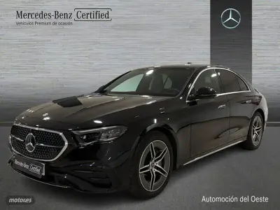 Usado Mercedes E220 199 CV (146 kW) 2025 Negro Berlina