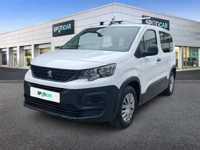 Usado Peugeot Rifter Access 100 CV (73 kW) 2020 Blanco Monovolumen