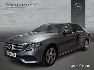 Usado Mercedes E300 245 CV (180 kW) 2017 Gris Berlina