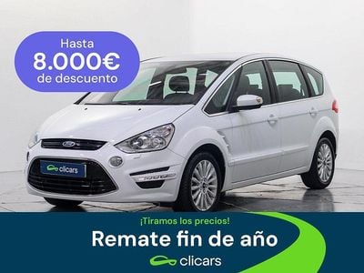 Blanco Usado 2014 Ford S-MAX Titanium Monovolumen | 11.490 € (Precio justo)