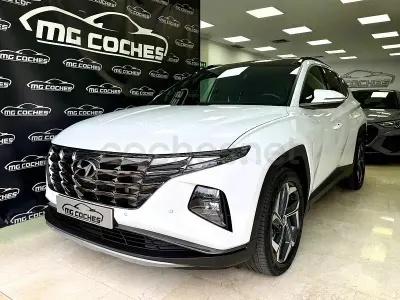 Usado Hyundai Tucson 150 CV (110 kW) 2024 Blanco SUV