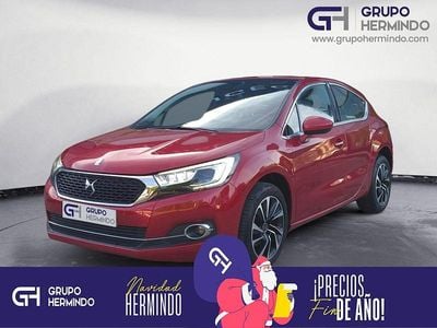 Usado DS Automobiles DS4 Style 120 CV (88 kW) 2017 Rojo Berlina