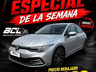 Usado VW Golf VIII Life 110 CV (80 kW) 2023 Gris / plata Berlina