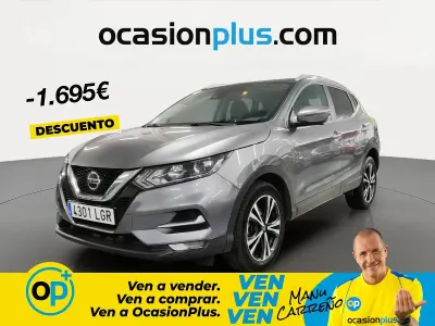 Usado Nissan Qashqai N-Connecta 160 CV (117 kW) 2020 Gris SUV