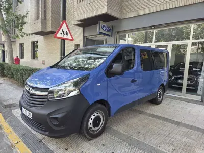 Usado Opel Vivaro S 125 CV (91 kW) 2016 Azul Monovolumen