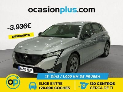Usado Peugeot 308 Active 130 CV (95 kW) 2024 Gris / plata Berlina
