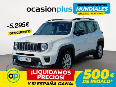 Usado Jeep Renegade Limited 120 CV (88 kW) 2024 Blanco SUV