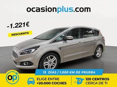 Gris Usado 2017 Ford S-MAX Titanium Monovolumen | 15.269 € (Precio justo)