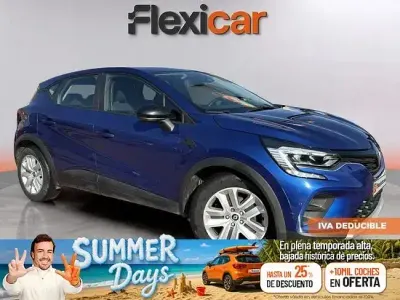 Usado Renault Captur Intens 90 CV (66 kW) 2022 Azul SUV