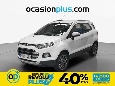 Usado Ford Ecosport Titanium 91 CV (66 kW) 2015 Blanco SUV