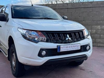 Usado Mitsubishi L200 154 CV (113 kW) 2017 Blanco Recogida
