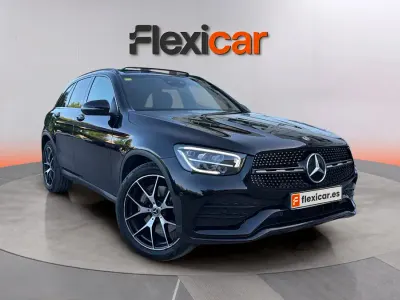 Usado Mercedes GLC300 245 CV (180 kW) 2020 Negro SUV