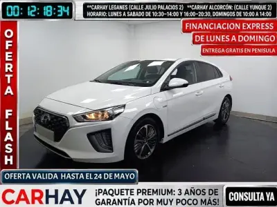 Usado Hyundai Ioniq 141 CV (103 kW) 2021 Blanco Utilitario