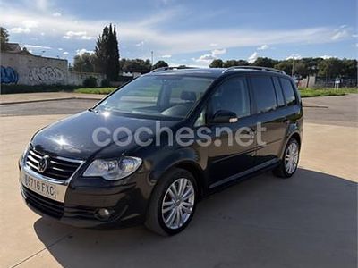 Usado VW Touran 170 CV (125 kW) 2007 Negro Monovolumen