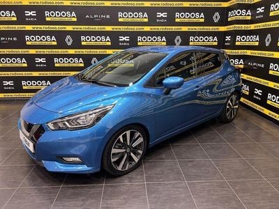 Usado Nissan Micra Tekna 117 CV (86 kW) 2020 Azul Berlina