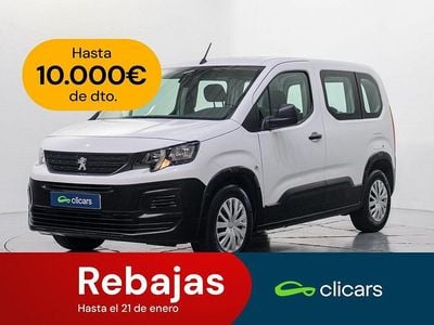 Blanco Usado 2020 Peugeot Rifter Access Monovolumen | 13.490 € (Precio justo)