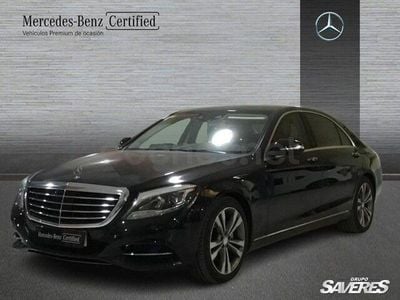 Usado Mercedes S350 258 CV (189 kW) 2015 Negro Berlina