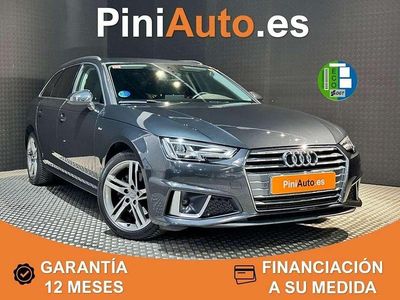 Usado Audi A4 S-Line 170 CV (125 kW) 2019 Gris Familiar