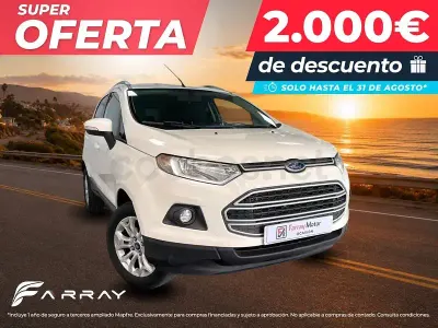 Usado Ford Ecosport 125 CV (91 kW) 2015 Blanco SUV