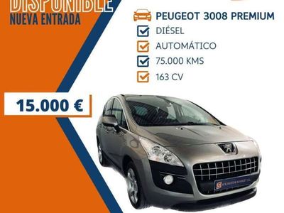 usado Peugeot 3008 2.0HDI FAP Premium 163 Aut.