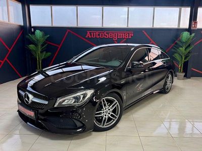 Usado Mercedes CLA200 Shooting Brake 136 CV (100 kW) 2018 Negro Familiar