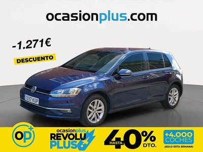 Usado VW Golf VII Advance 125 CV (91 kW) 2018 Azul