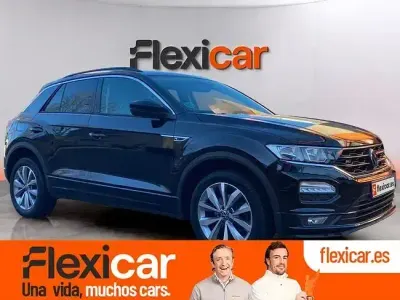 Usado VW T-Roc R-line 150 CV (110 kW) 2021 Negro SUV