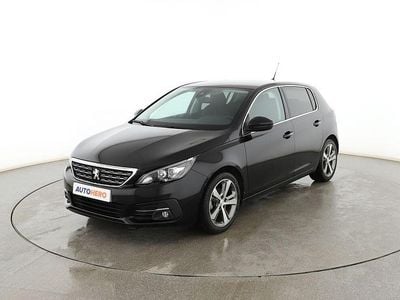 Usado Peugeot 308 Allure 130 CV (95 kW) 2019 Negro Berlina