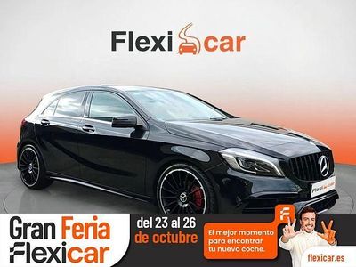 Usado Mercedes A200 AMG line 136 CV (100 kW) 2017 Negro Berlina