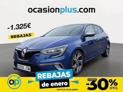 Azul Usado 2016 Renault Mégane GT Line GT | 17.900 € (Precio justo)