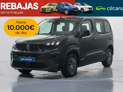 Usado Peugeot Rifter Allure 100 CV (73 kW) 2025 Verde Monovolumen
