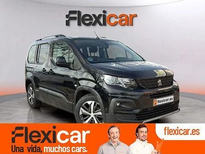 Usado Peugeot Rifter GT 100 CV (73 kW) 2021 Negro Monovolumen