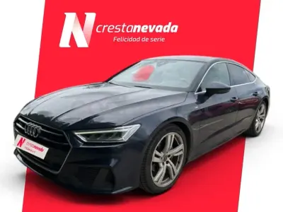 Usado Audi A7 S-Line 204 CV (150 kW) 2022 Azul Berlina