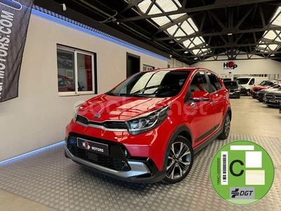 Usado Kia Picanto X-Line 101 CV (74 kW) 2021 Rojo Utilitario