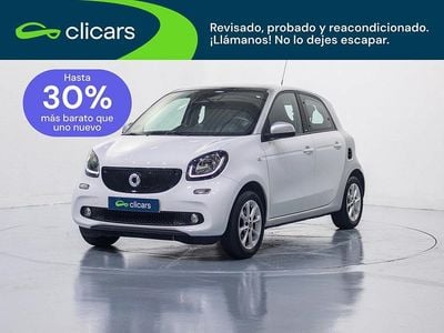 Usado Smart ForFour Passion 90 CV (66 kW) 2016 Blanco Utilitario